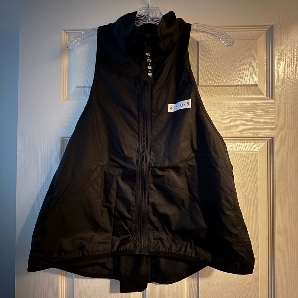 ASOS 4050 Black Zip-Up Front & Back Vest 10